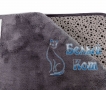 Купить коврик для ванны "Белый Кот" 80*50 см, серый в интернет-магазине